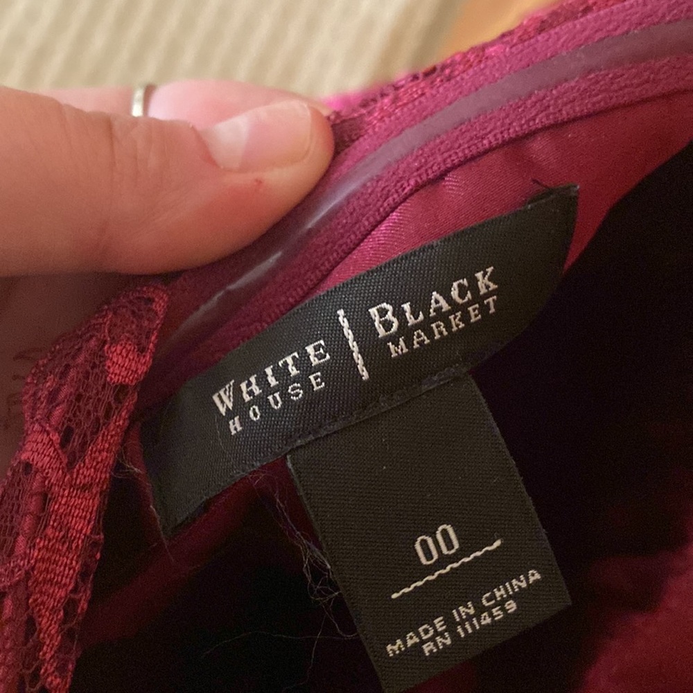 BHWM BEAUTIFUL SATIN&LACE BUSTIER TOP GREAT CONDITION WITH REMOVABLE STRAPS - Picture 5 of 6